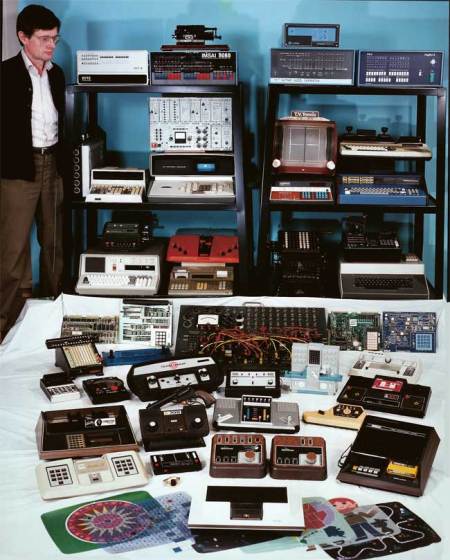 Vintage computers and consoles